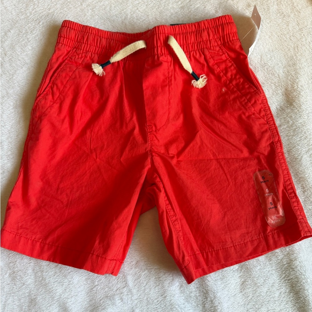 GAP Boys Orange Drawstring Shorts